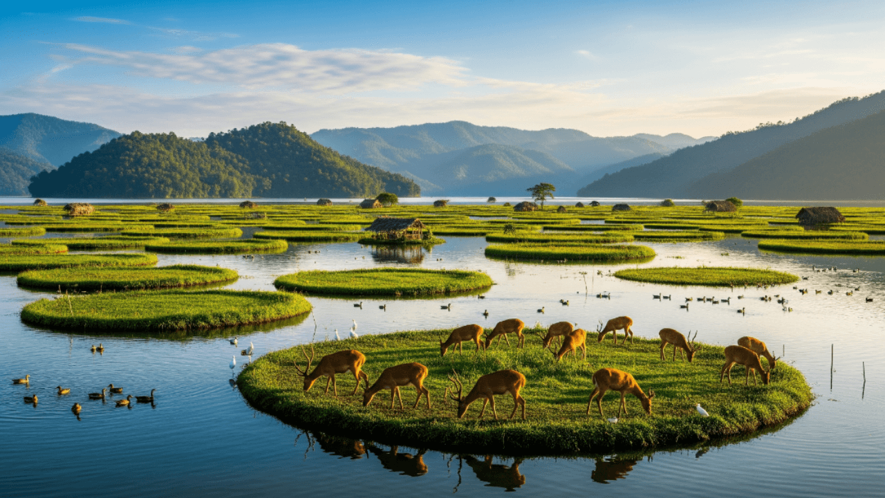 लोकटक झील