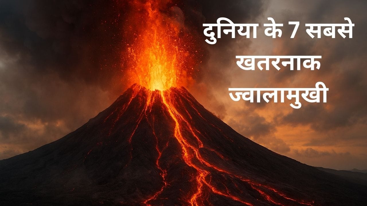 दुनिया के 7 सबसे खतरनाक ज्वालामुखी
