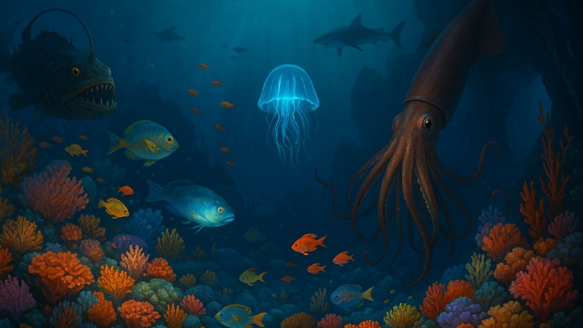 समुद्रों के नीचे छिपी रहस्यमयी दुनिया