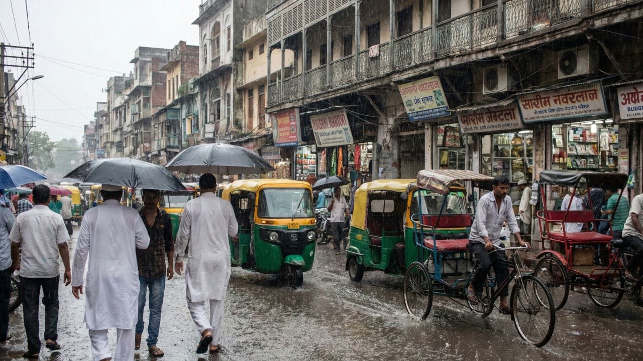 delhi weather update