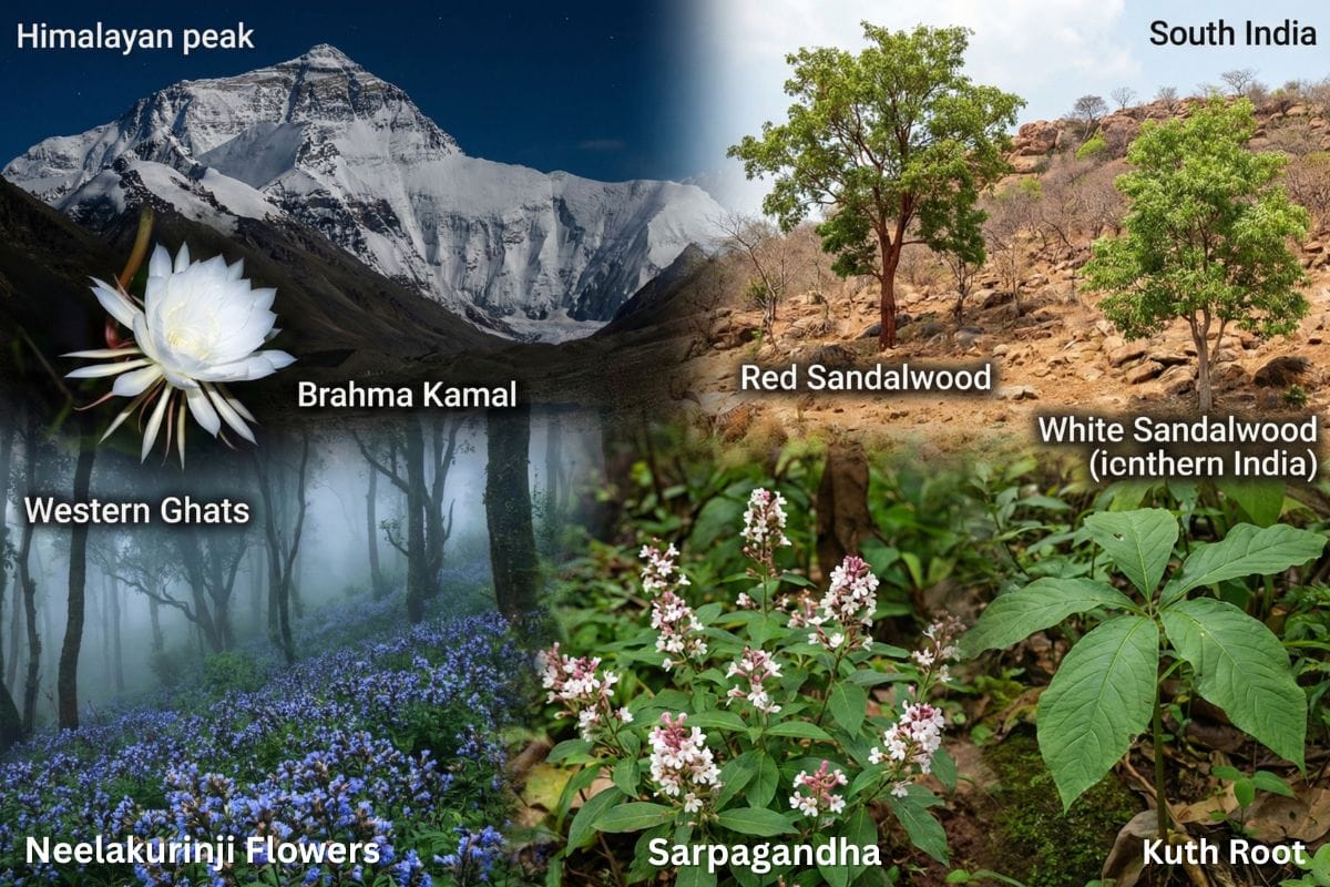 दुर्लभ पेड़ पौधे