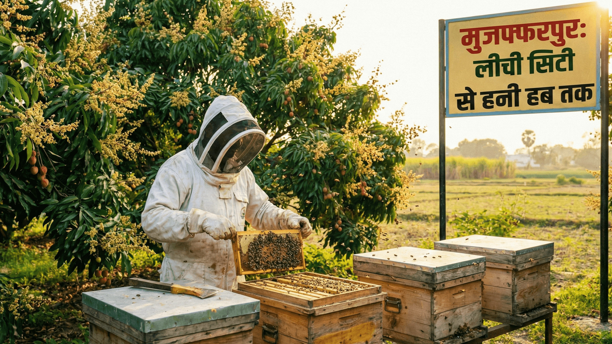 मुजफ्फरपुर शहद उत्पादन