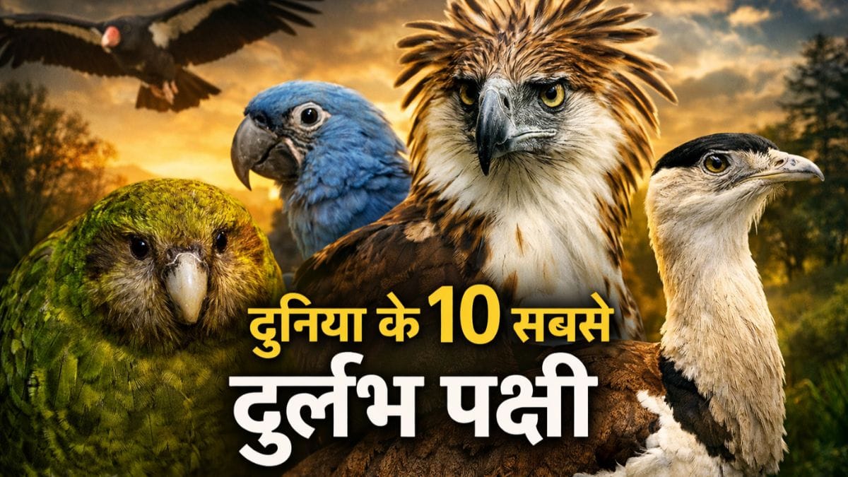 Worlds Top 10 Rarest Birds